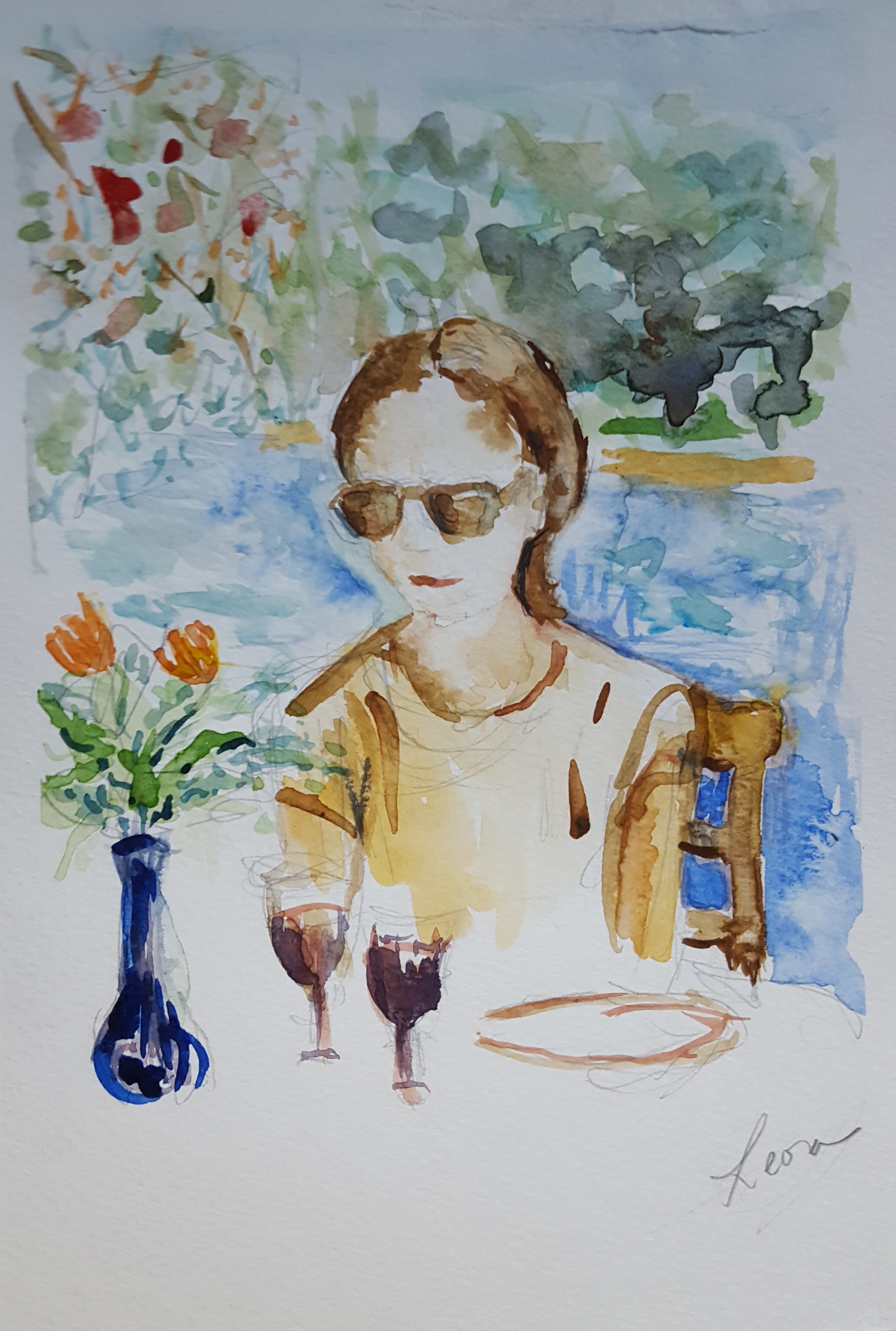 girl in sunglasses